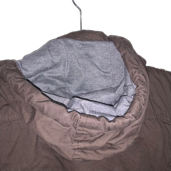Snobbish Zip Up Utility Jacket-Size Small, Olive Green with Adjustable Features - Picture 6 of 9